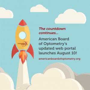 American Board of Optometry's updated web portal launches August 10