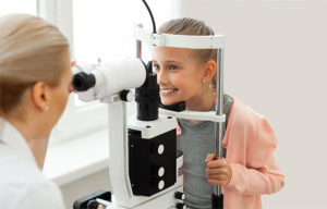 Optometrist Child Exam
